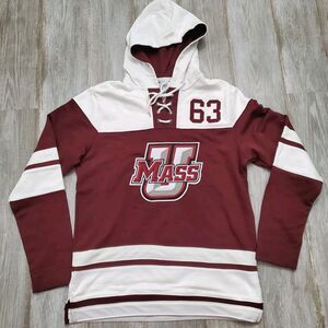 UMass CHAMPION Maroon Hoodie Size S Retail $78